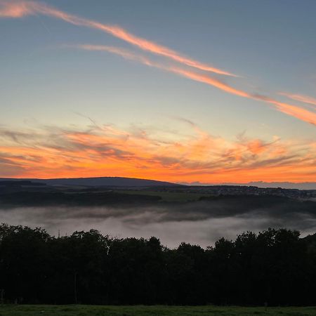 Hunsrueck Valley View Apartment With Cedar Sauna Bruschied エクステリア 写真