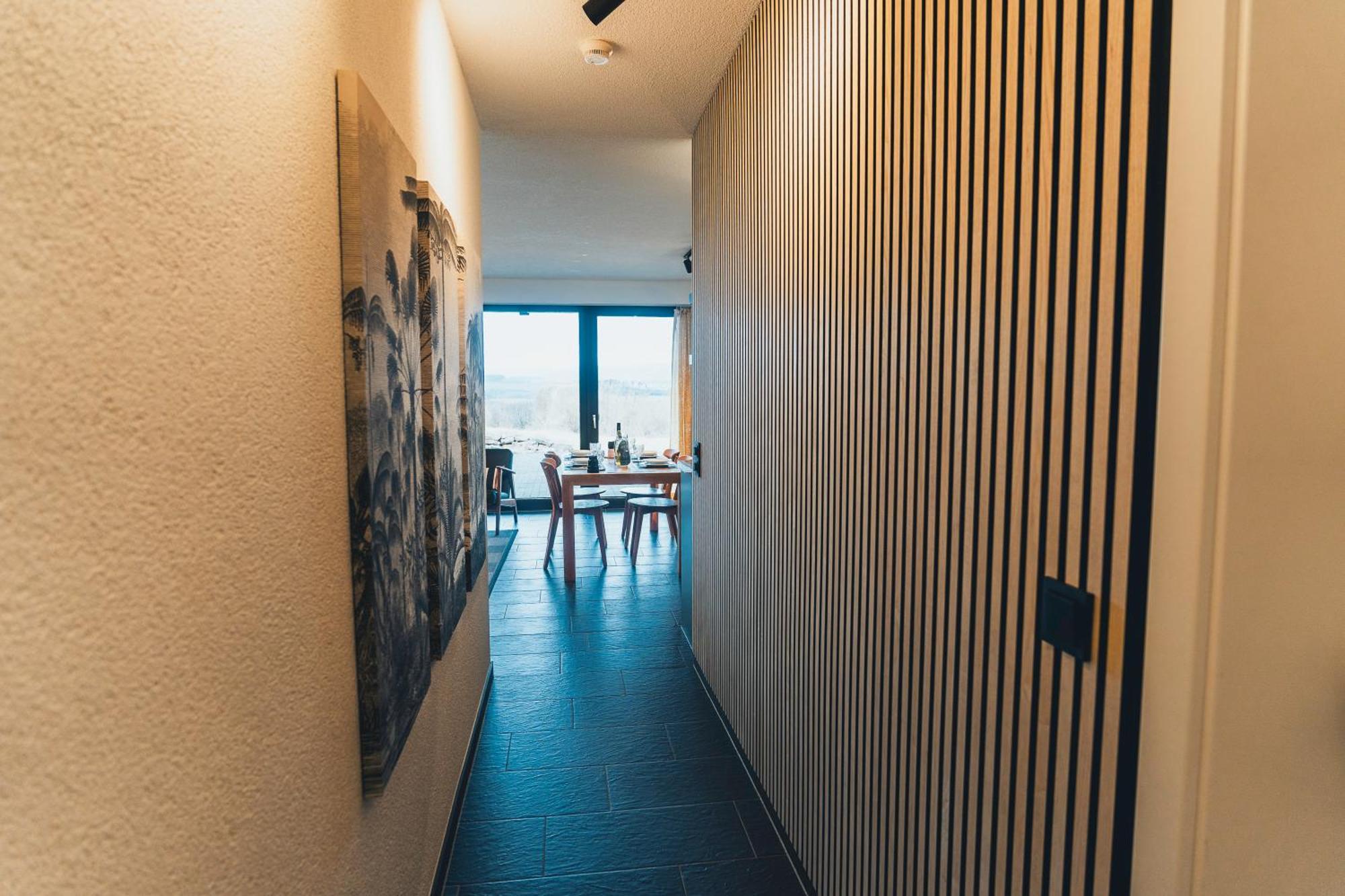 Hunsrueck Valley View Apartment With Cedar Sauna Bruschied エクステリア 写真