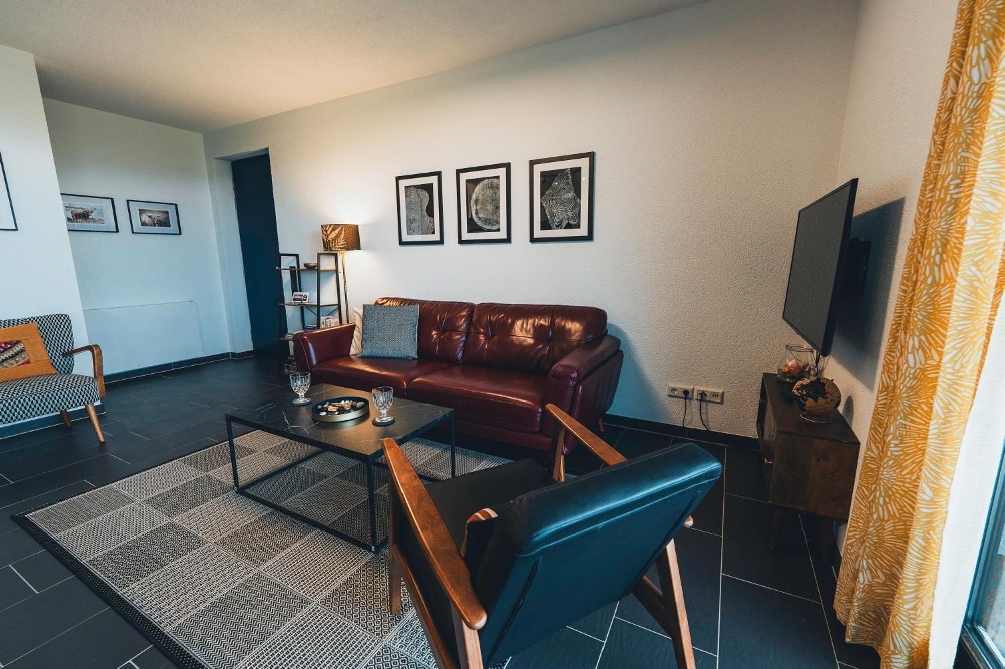 Hunsrueck Valley View Apartment With Cedar Sauna Bruschied エクステリア 写真